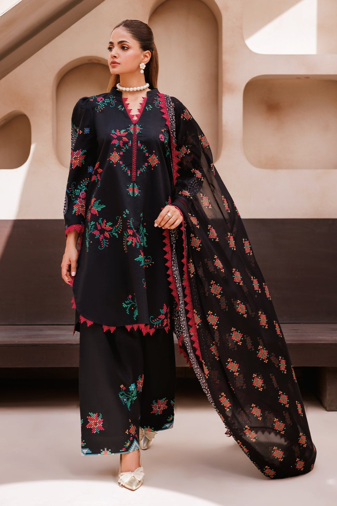 Charizma | Lawn Collection 24 | CP4-65 - Official Charizma stockist in UK - Sakeena London