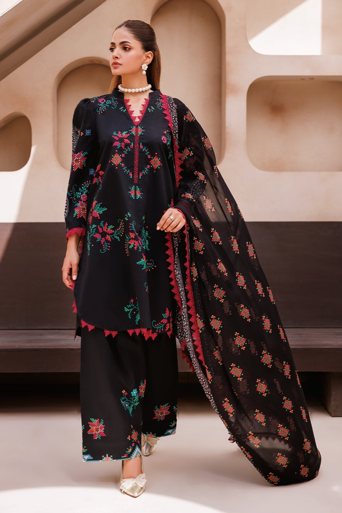 Charizma | Lawn Collection 24 | CP4-65 - Official Charizma stockist in UK - Sakeena London
