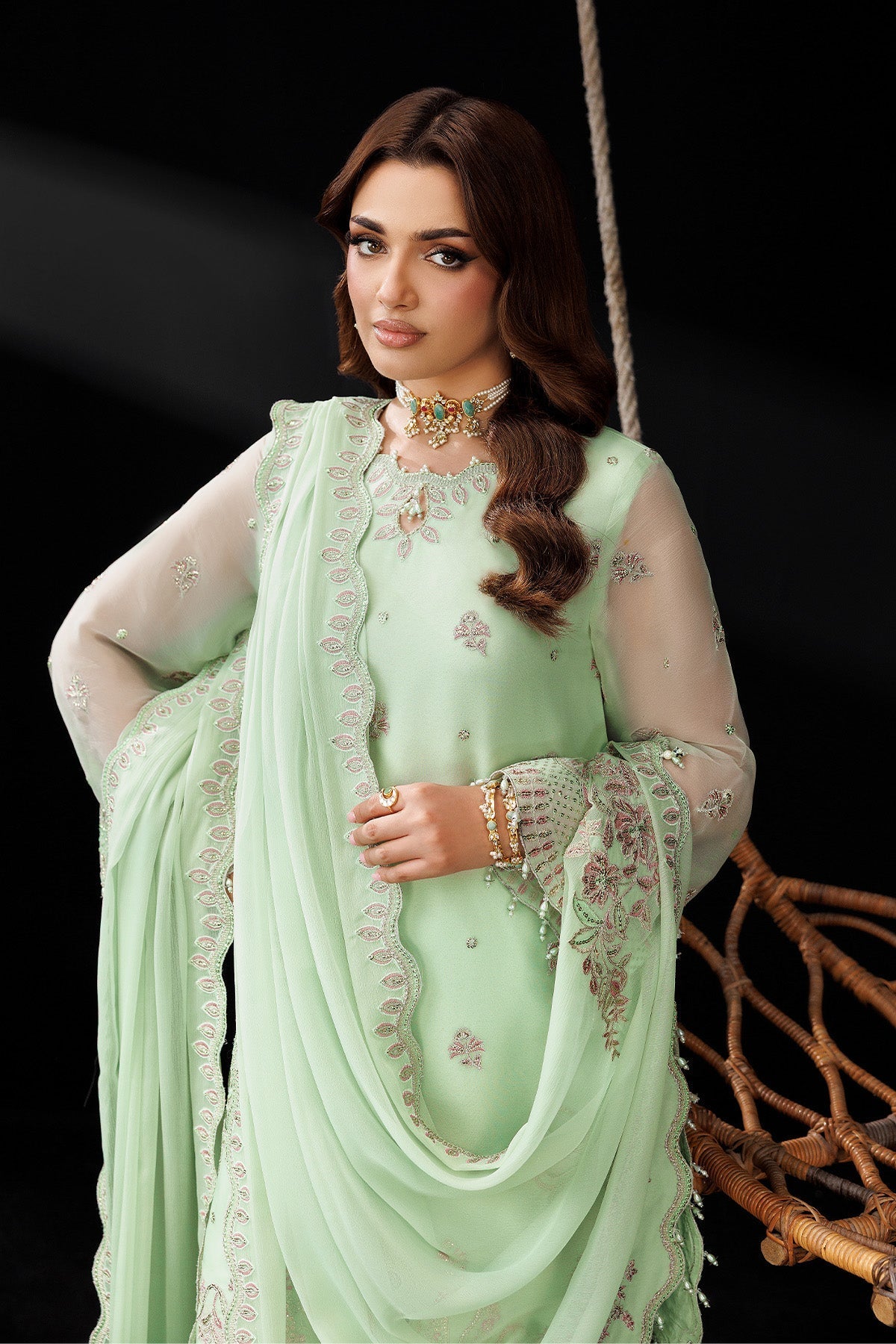 Alizeh | Dua Formals 26 | AF-DUA-3038-Opaline