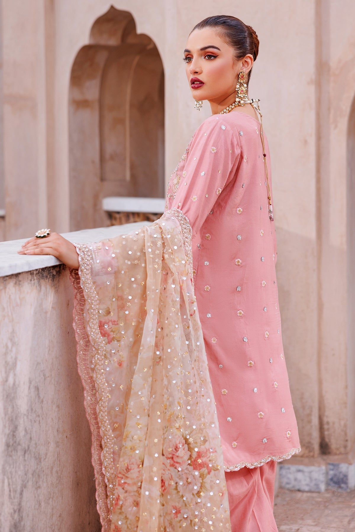 Mina Kashif | Shahbano Luxury Pret 24 | Amber - Official Mina Kashif stockist in UK - Sakeena London
