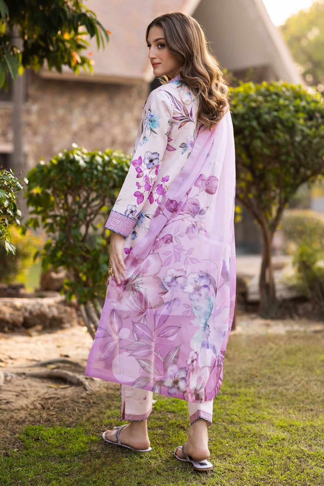 Alizeh | Sheen Lawn Prints 25 | AF-PL-6030-Fero - Official Alizeh stockist in UK - Sakeena London