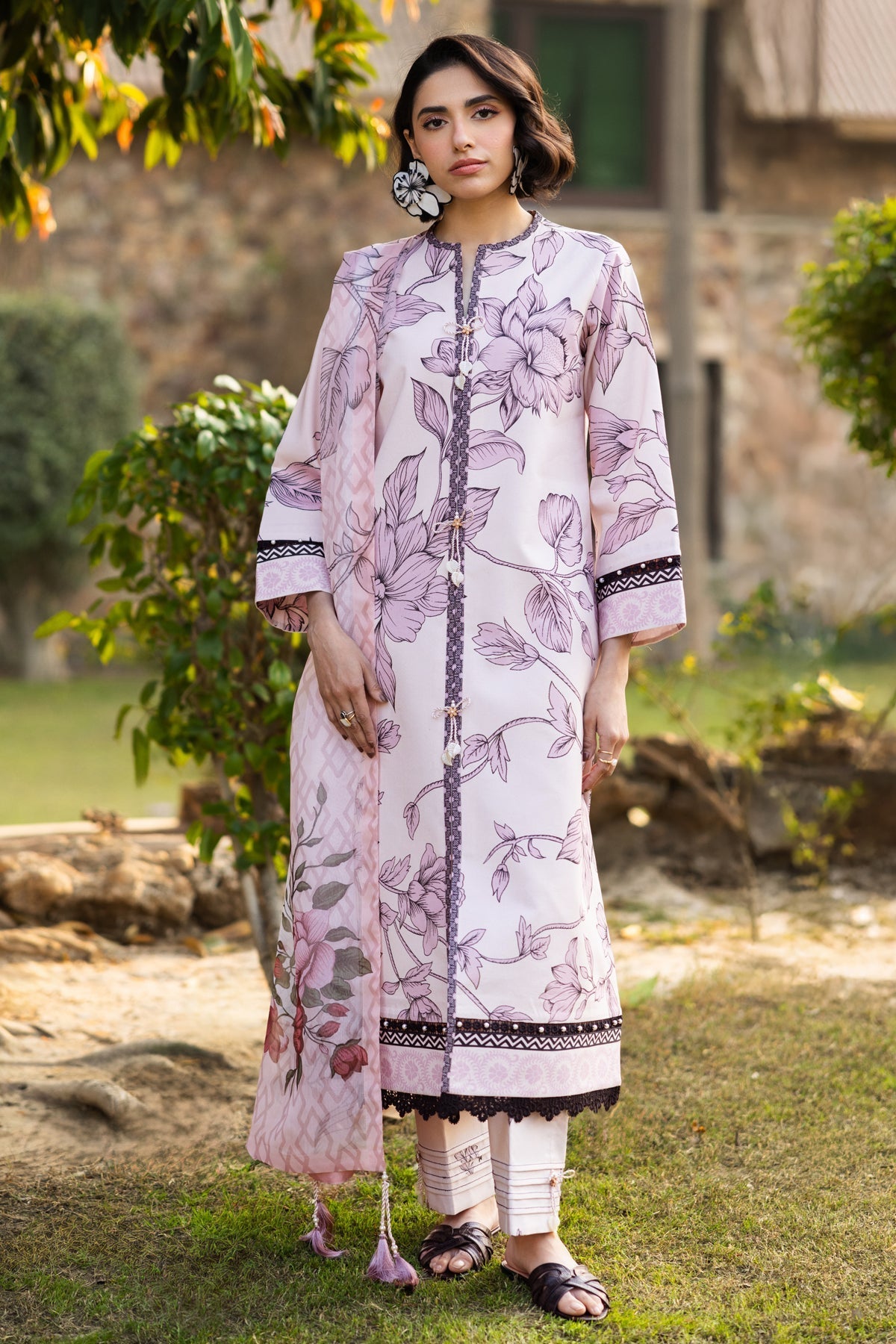 Alizeh | Sheen Lawn Prints 25 | AF-PL-6036-Rafaello - Official Alizeh stockist in UK - Sakeena London