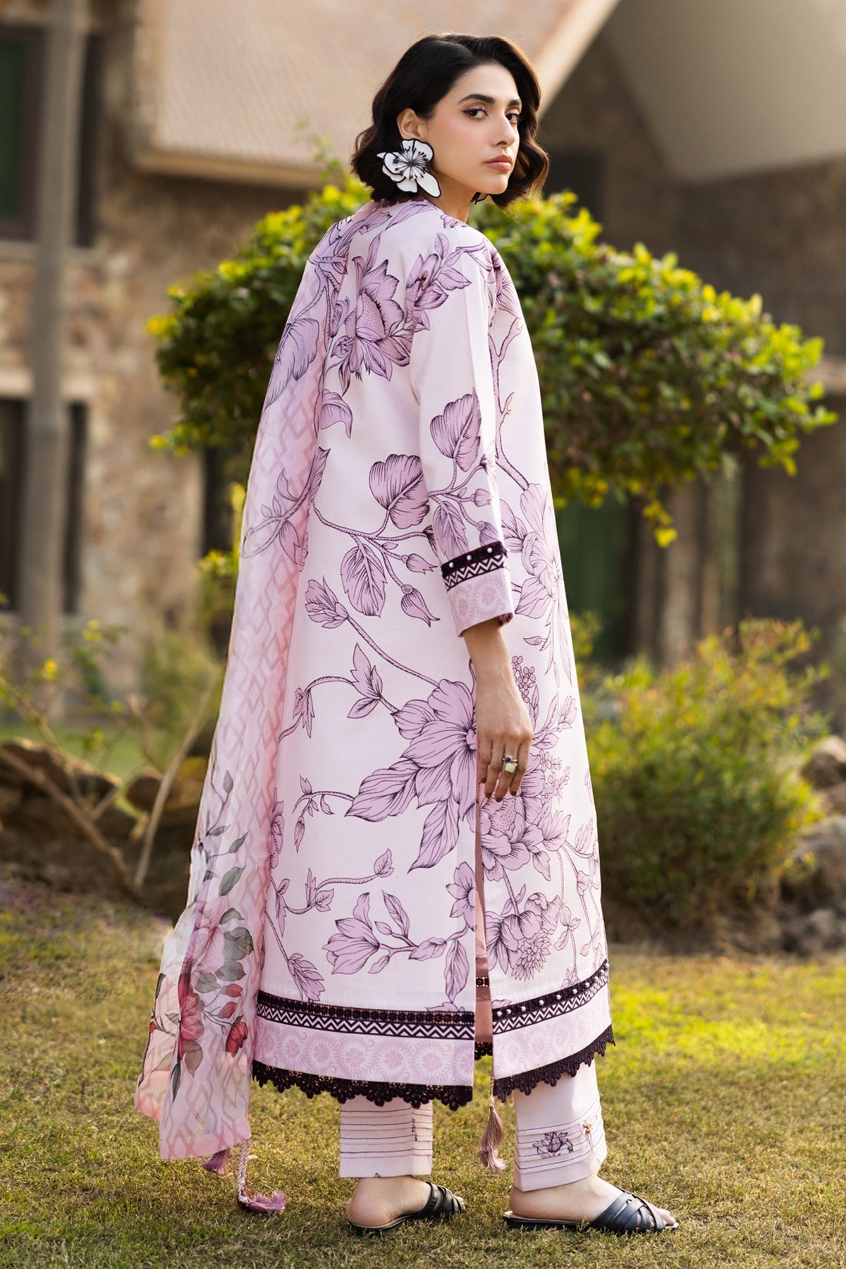Alizeh | Sheen Lawn Prints 25 | AF-PL-6036-Rafaello - Official Alizeh stockist in UK - Sakeena London