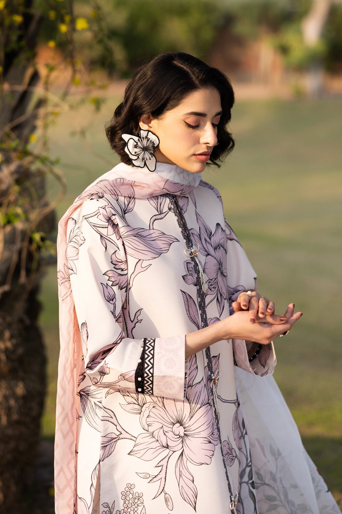 Alizeh | Sheen Lawn Prints 25 | AF-PL-6036-Rafaello - Official Alizeh stockist in UK - Sakeena London