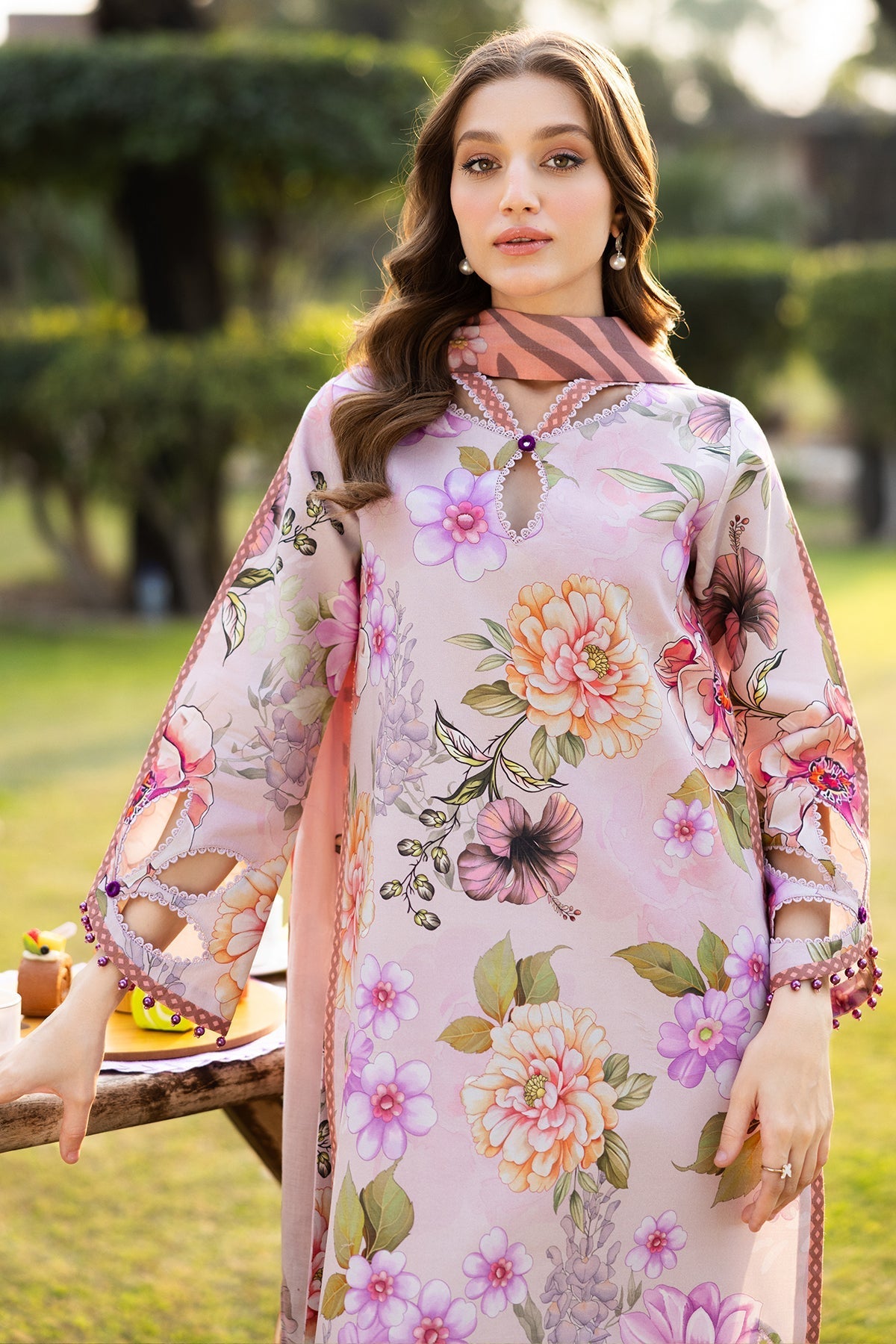 Alizeh | Sheen Lawn Prints 25 | AF-PL-6033-Tuscany - Official Alizeh stockist in UK - Sakeena London