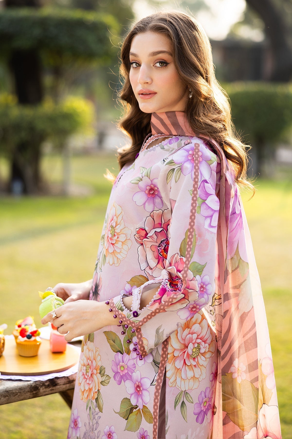 Alizeh | Sheen Lawn Prints 25 | AF-PL-6033-Tuscany - Official Alizeh stockist in UK - Sakeena London