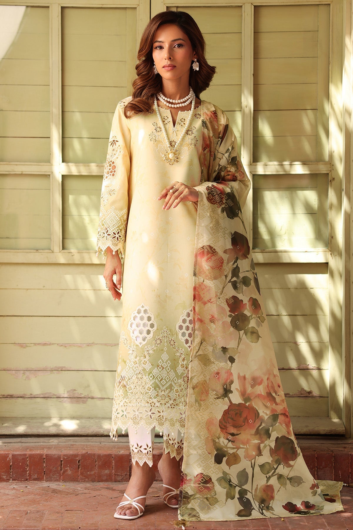 Alizeh | Embroidered Printed Festive Edit 25 | AF-EPL-7038-MIA - Official Alizeh stockist in UK - Sakeena London