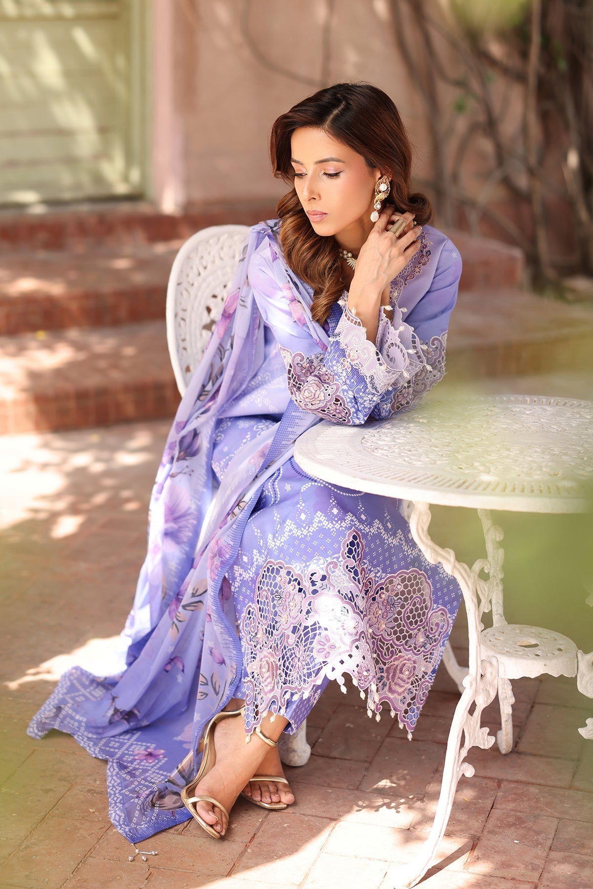 Alizeh | Embroidered Printed Festive Edit 25 | AF-EPL-7032-RHEA - Official Alizeh stockist in UK - Sakeena London