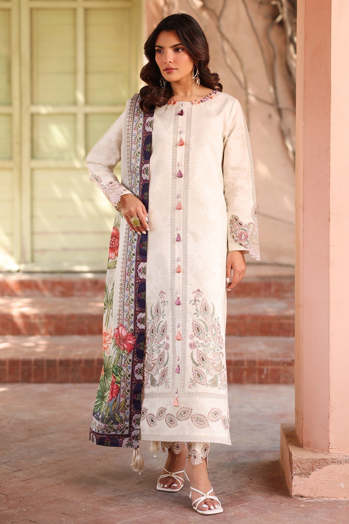 Alizeh | Embroidered Printed Festive Edit 25 | AF-EPL-7035-KARIS - Official Alizeh stockist in UK - Sakeena London