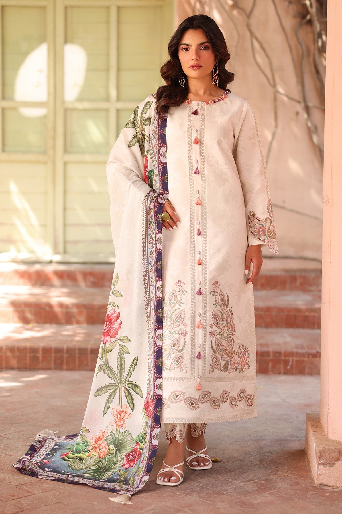 Alizeh | Embroidered Printed Festive Edit 25 | AF-EPL-7035-KARIS - Official Alizeh stockist in UK - Sakeena London