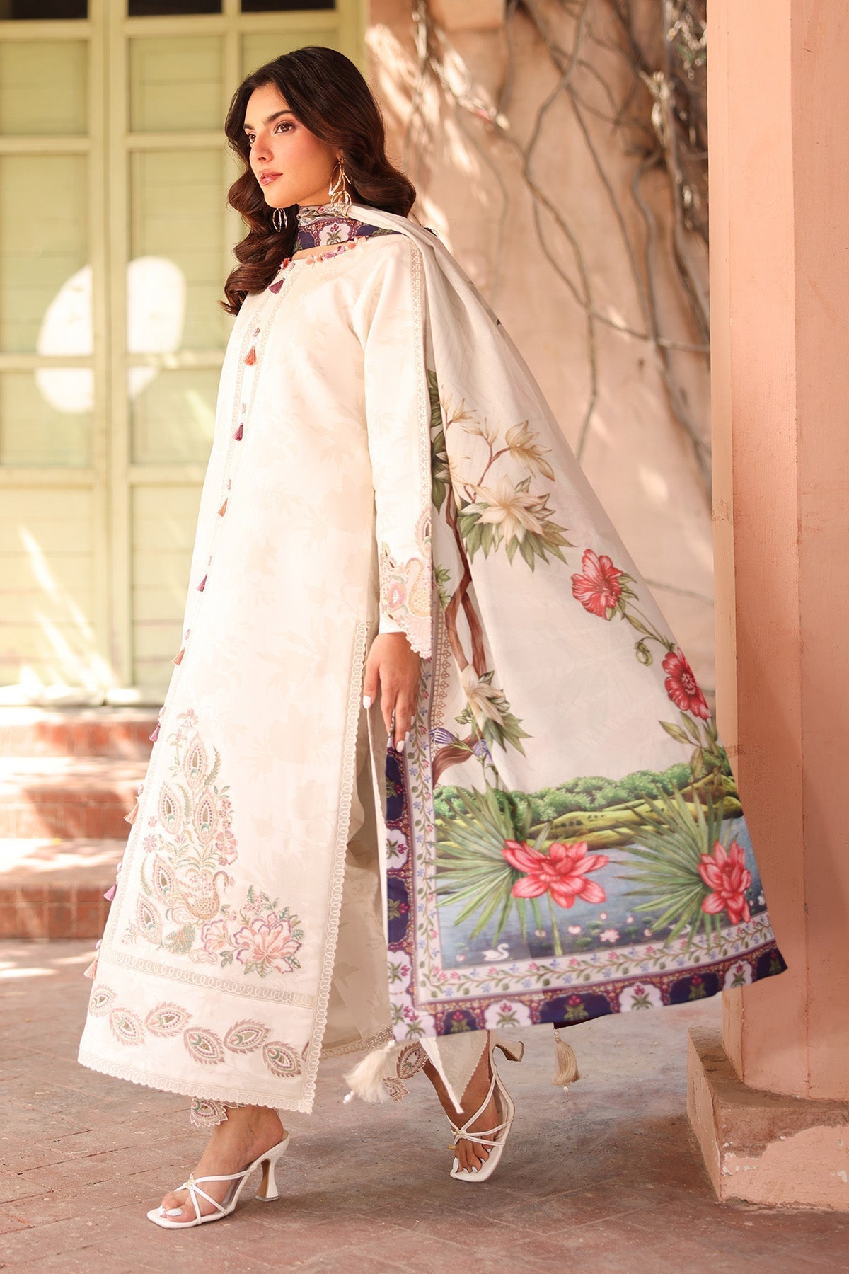 Alizeh | Embroidered Printed Festive Edit 25 | AF-EPL-7035-KARIS - Official Alizeh stockist in UK - Sakeena London