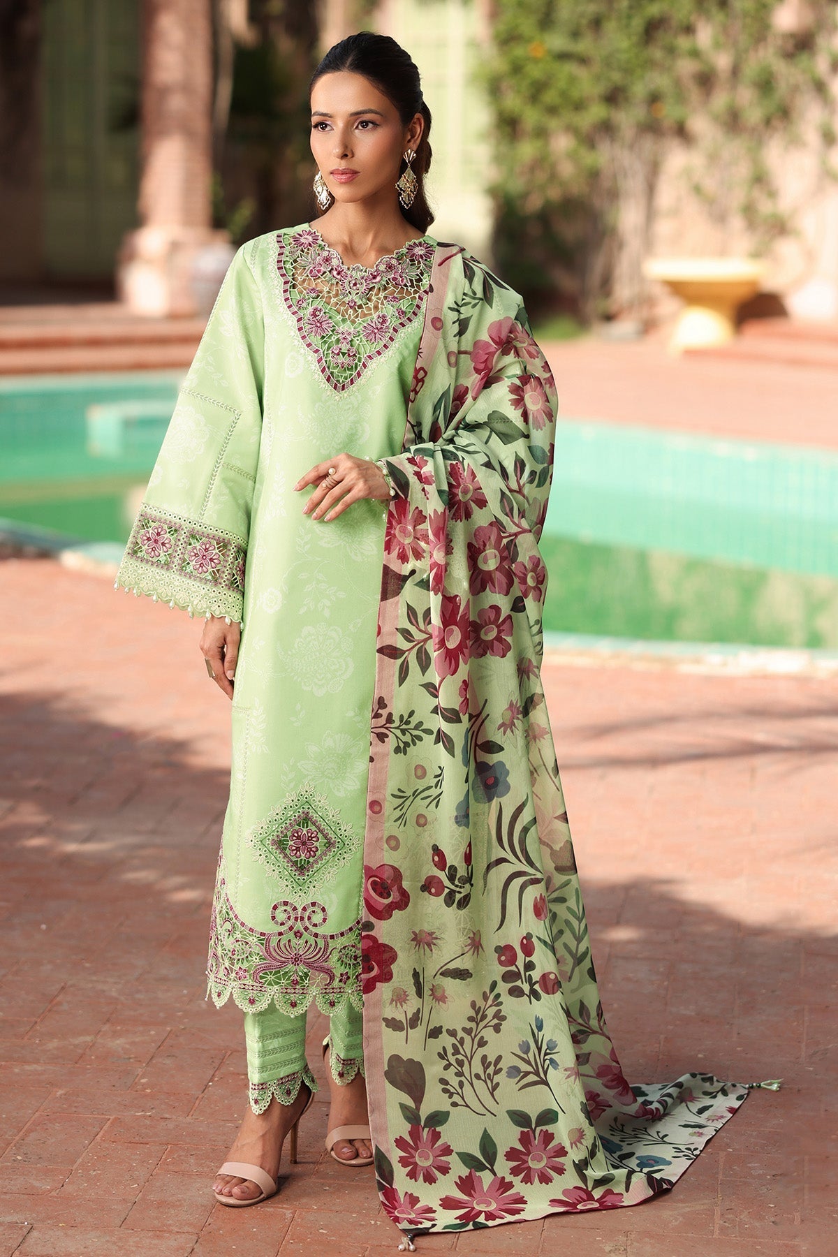 Alizeh | Embroidered Printed Festive Edit 25 | AF-EPL-7034-NUMA - Official Alizeh stockist in UK - Sakeena London