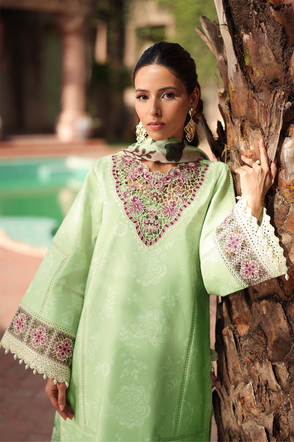 Alizeh | Embroidered Printed Festive Edit 25 | AF-EPL-7034-NUMA - Official Alizeh stockist in UK - Sakeena London