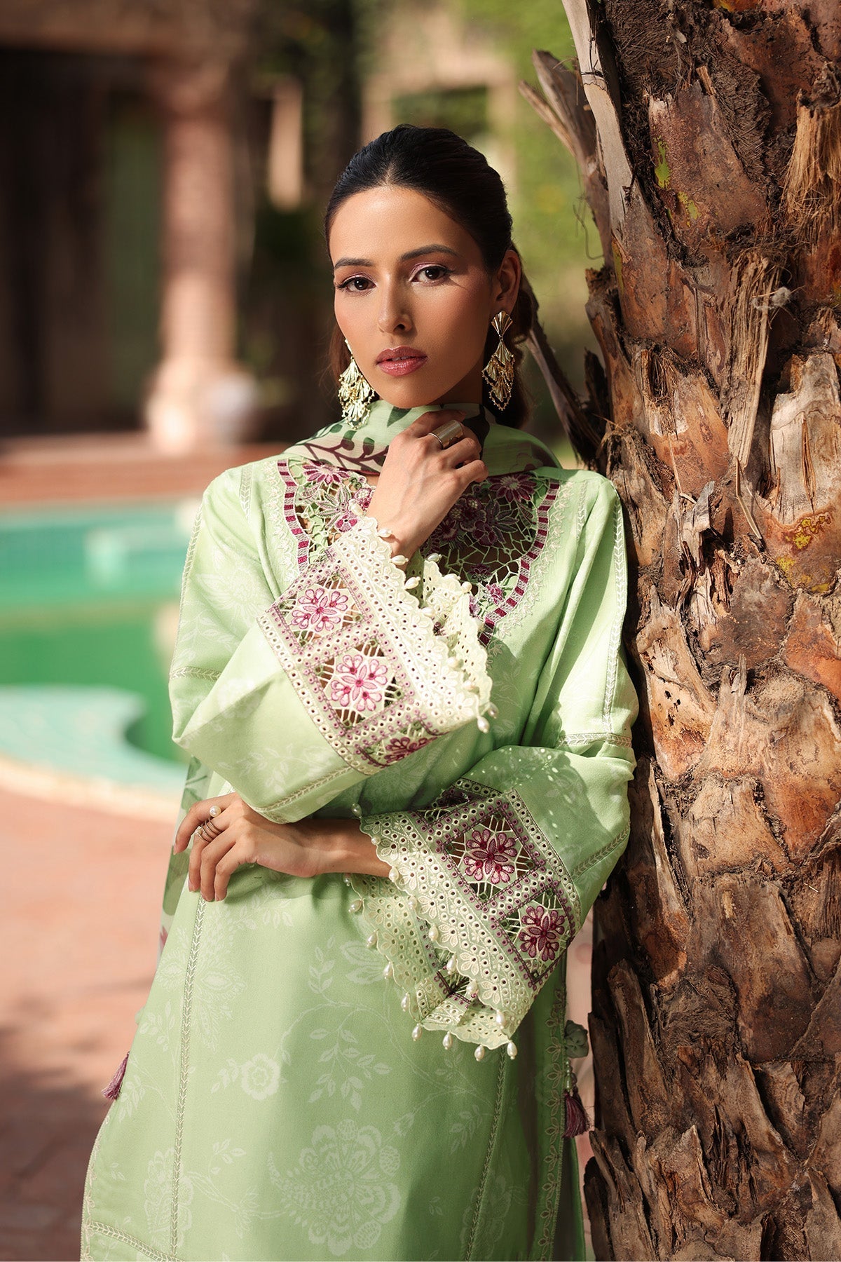 Alizeh | Embroidered Printed Festive Edit 25 | AF-EPL-7034-NUMA - Official Alizeh stockist in UK - Sakeena London