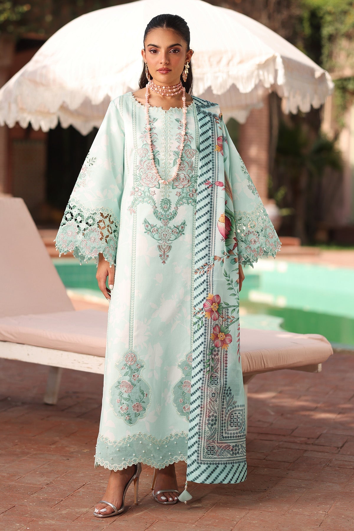 Alizeh | Embroidered Printed Festive Edit 25 |AF-EPL-7031-MIREGA - Official Alizeh stockist in UK - Sakeena London