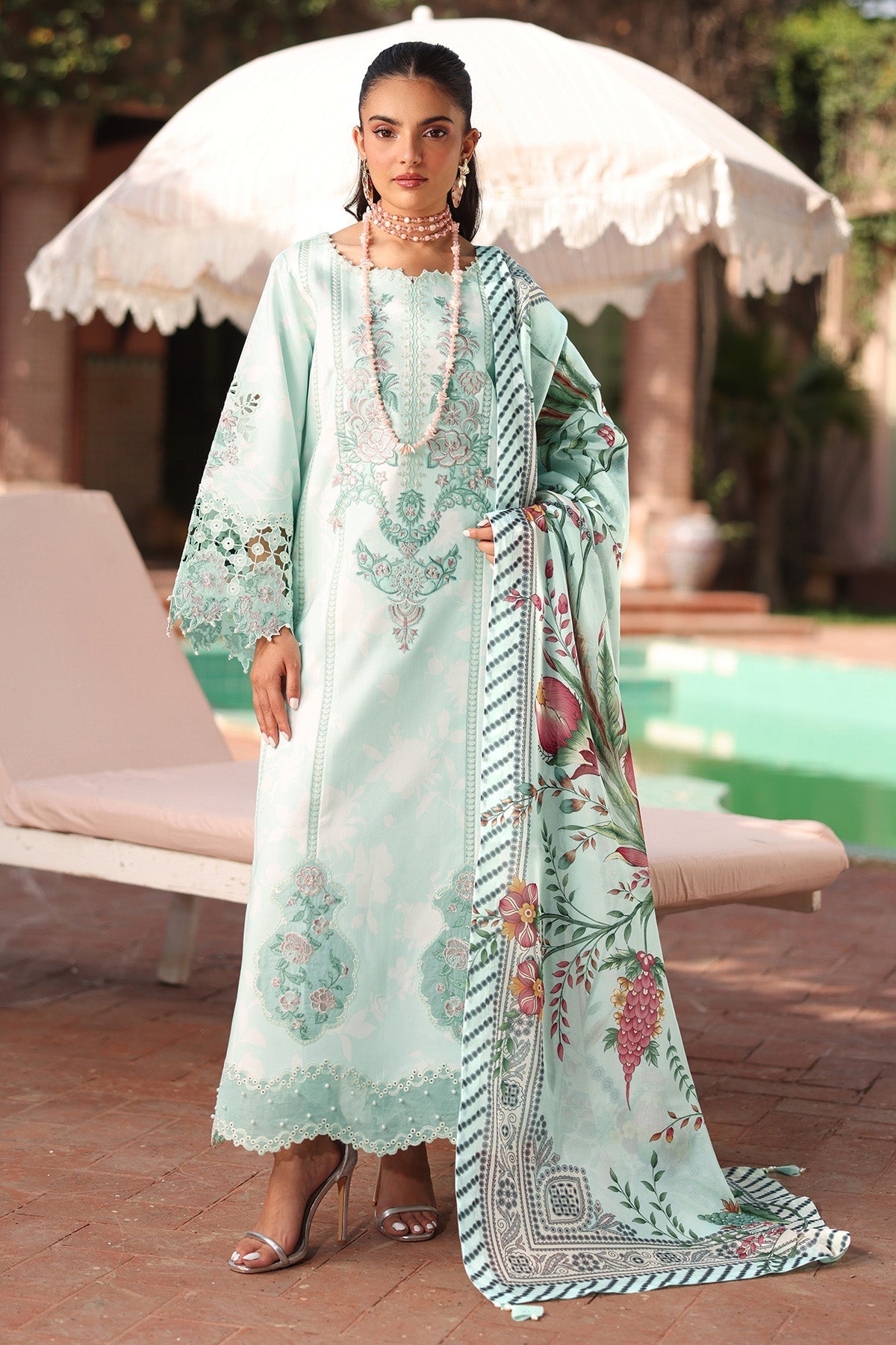 Alizeh | Embroidered Printed Festive Edit 25 |AF-EPL-7031-MIREGA - Official Alizeh stockist in UK - Sakeena London