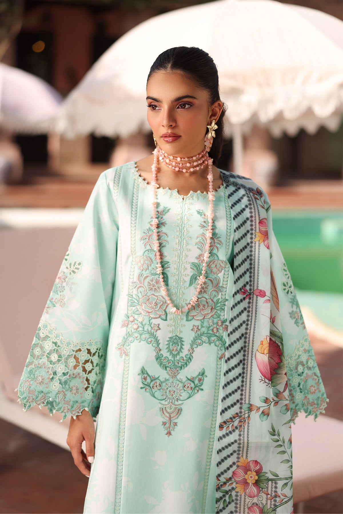 Alizeh | Embroidered Printed Festive Edit 25 |AF-EPL-7031-MIREGA - Official Alizeh stockist in UK - Sakeena London