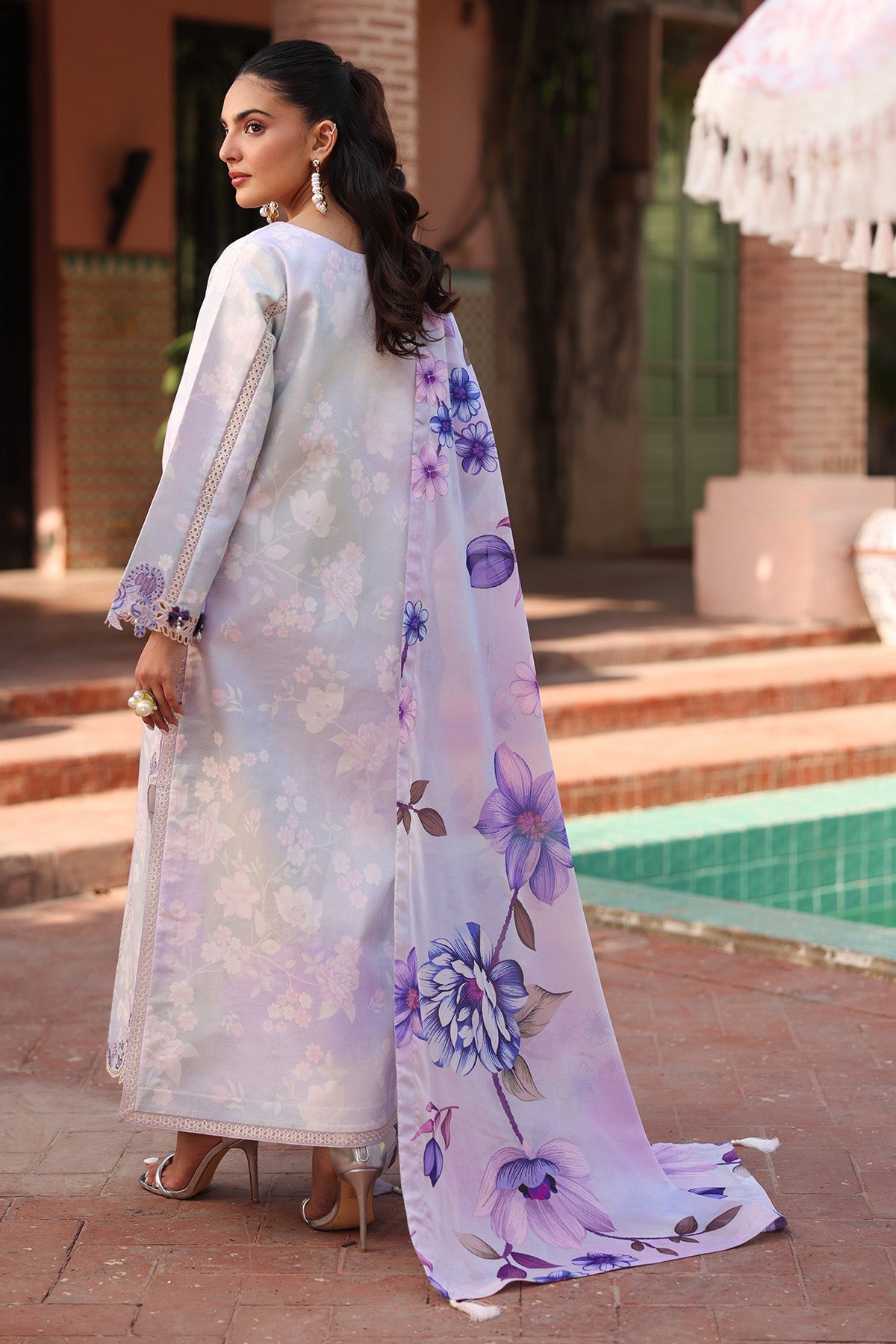 Alizeh | Embroidered Printed Festive Edit 25 | AF-EPL-7039-PRESTA - Official Alizeh stockist in UK - Sakeena London
