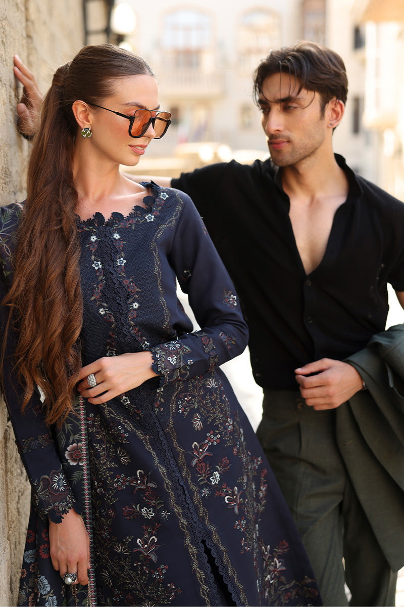 Rangrasiya | Carnation Luxury Shawl Edit | Americano - Official Rangrasiya stockist in UK - Sakeena London