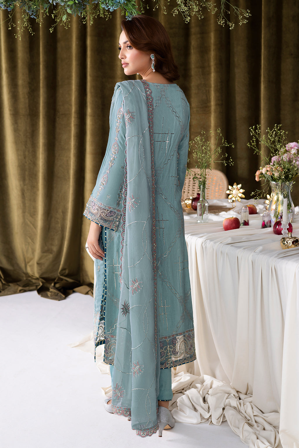 Ramsha | Aangan Luxury Raw silk | AA-109 - Official Ramsha stockist in UK - Sakeena London