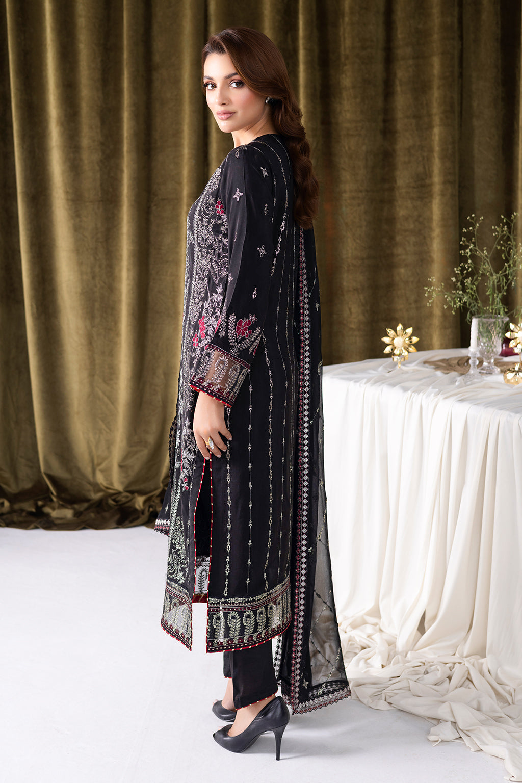 Ramsha | Aangan Luxury Raw silk | AA-105 - Official Ramsha stockist in UK - Sakeena London