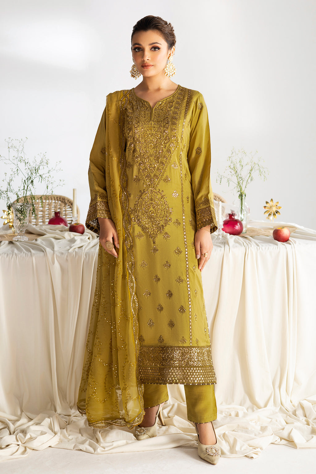 Ramsha | Aangan Luxury Raw silk | AA-102 - Official Ramsha stockist in UK - Sakeena London