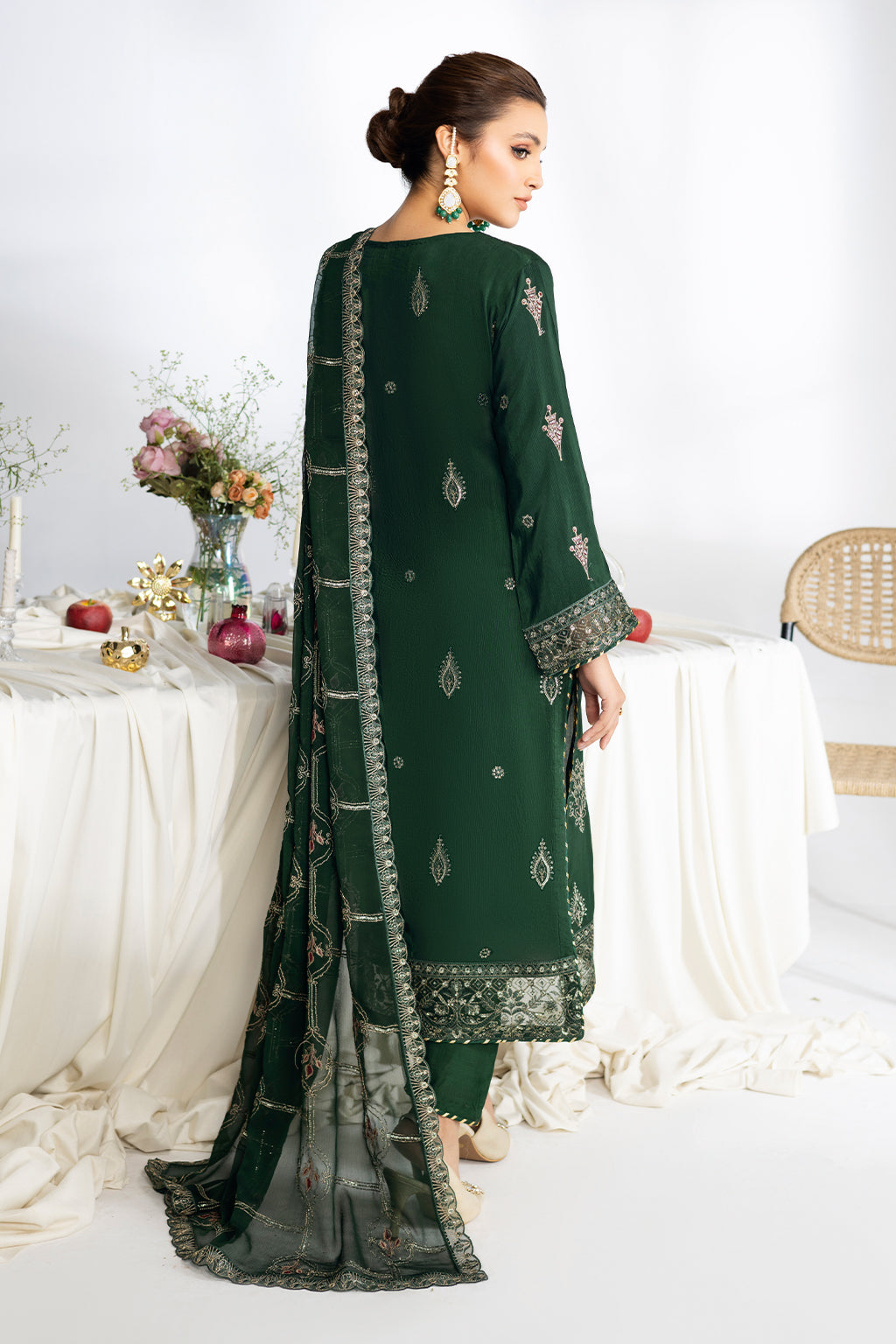 Ramsha | Aangan Luxury Raw silk | AA-107 - Official Ramsha stockist in UK - Sakeena London