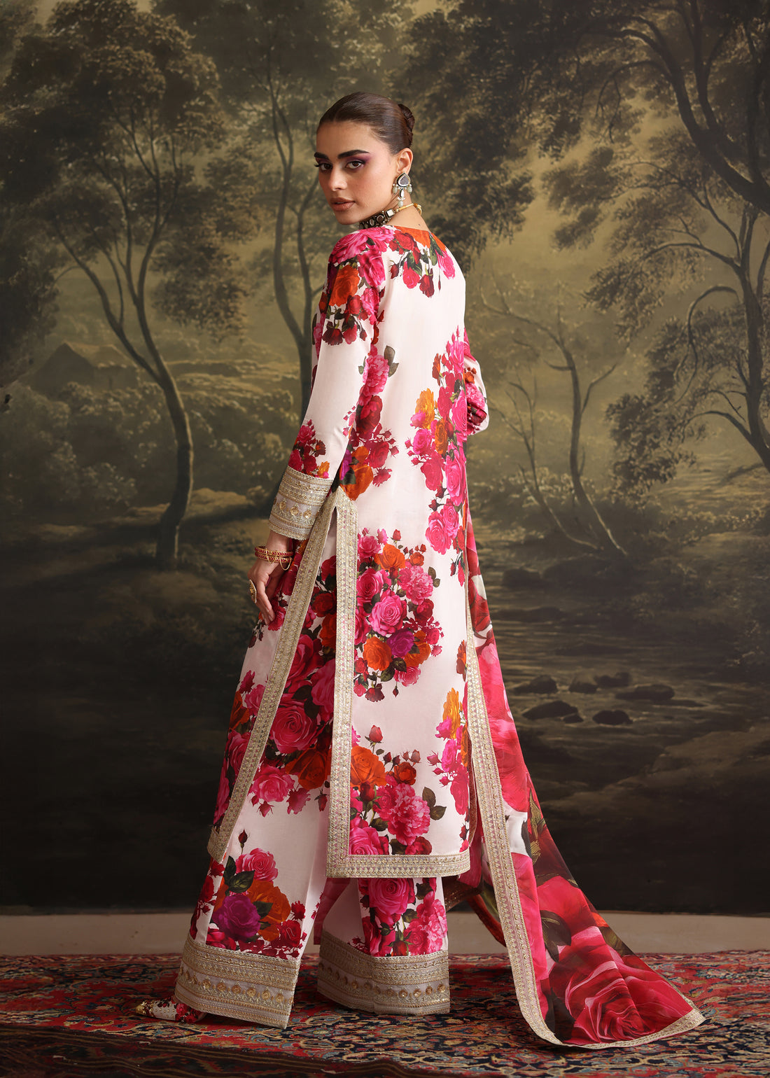 Humjoli | Rehana Luxury Collection | WHITE SHINE - Official Humjoli stockist in UK - Sakeena London