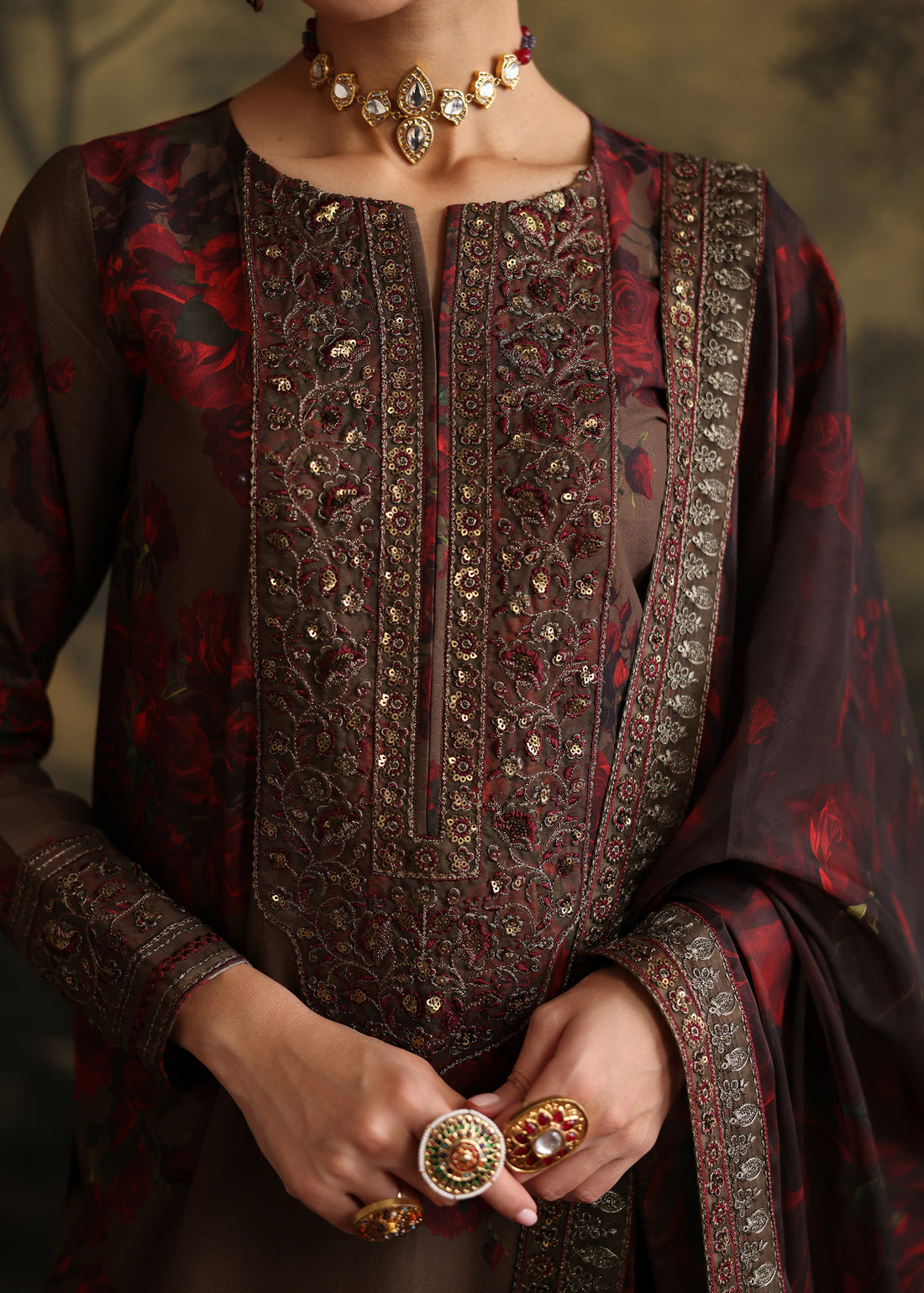 Humjoli | Rehana Luxury Collection | BROWN ROME - Official Humjoli stockist in UK - Sakeena London