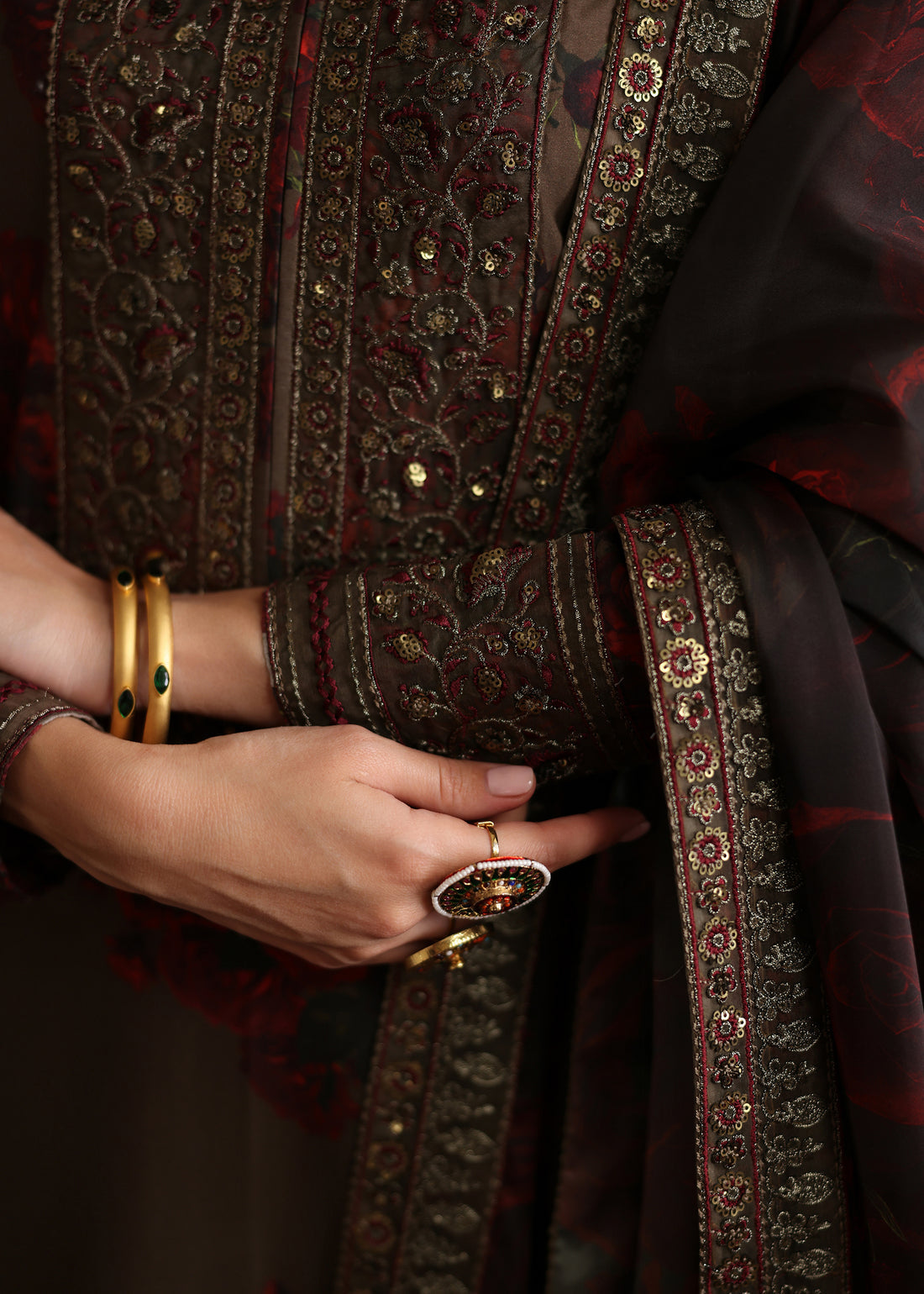 Humjoli | Rehana Luxury Collection | BROWN ROME - Official Humjoli stockist in UK - Sakeena London