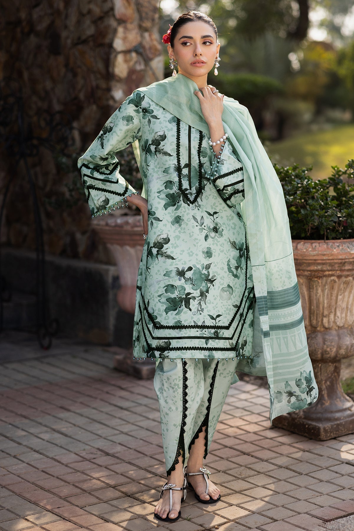 Alizeh | Sheen Lawn Prints 25 | AF-PL-6042-Arsh - Official Alizeh stockist in UK - Sakeena London