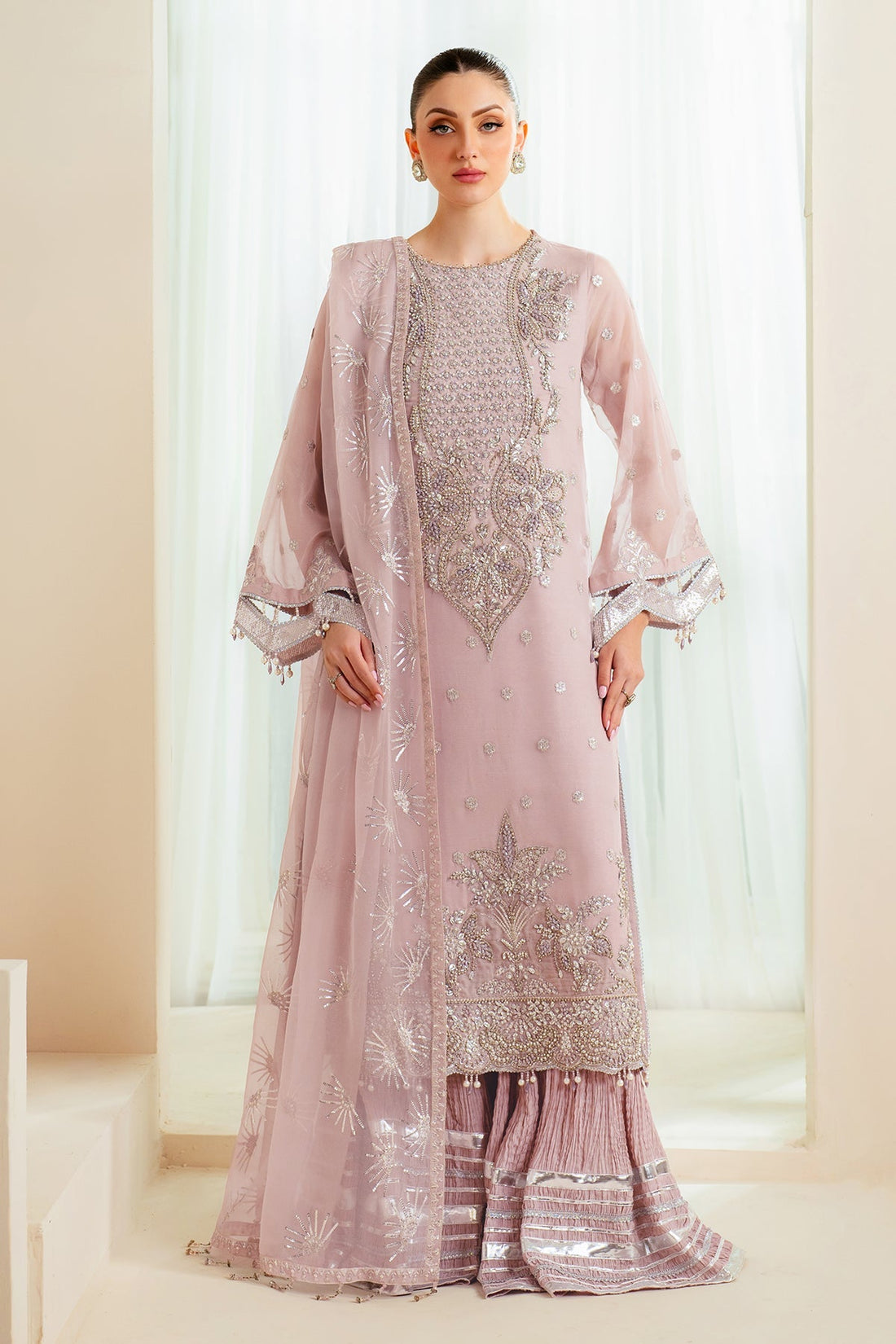Alizeh | Aymal Chiffon | AF-BHM-4045-Sira - Official Alizeh stockist in UK - Sakeena London