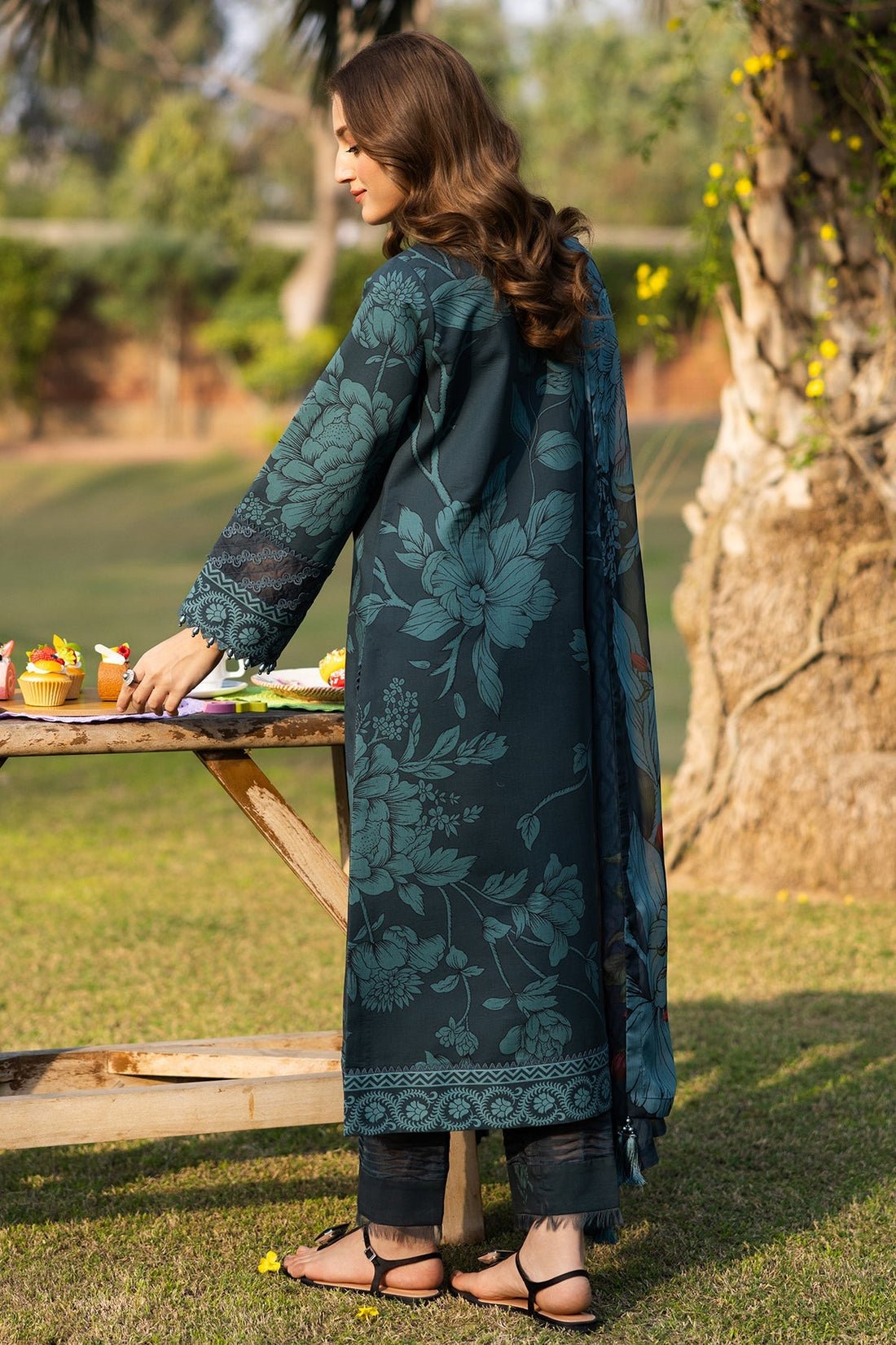 Alizeh | Sheen Lawn Prints 25 | AF-PL-6035-Nigella - Official Alizeh stockist in UK - Sakeena London