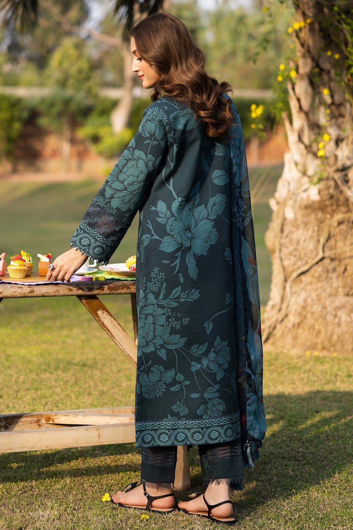 Alizeh | Sheen Lawn Prints 25 | AF-PL-6035-Nigella - Official Alizeh stockist in UK - Sakeena London