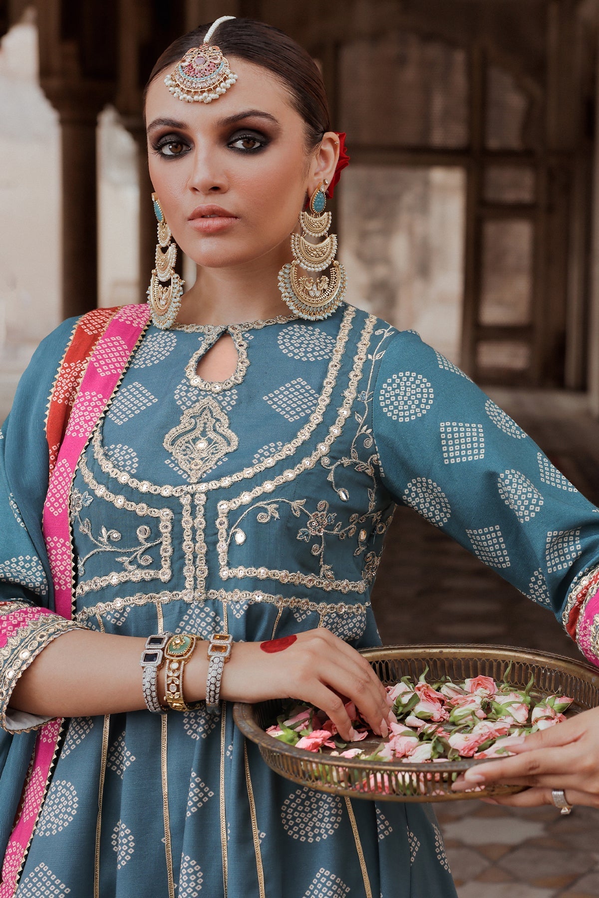 Charizma | Tabeer Chunnri Silk Collection 24 | CTW4-06 - Official Charizma stockist in UK - Sakeena London