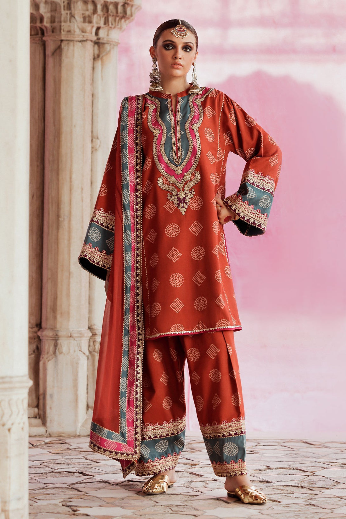 Charizma | Tabeer Chunnri Silk Collection 24 | CTW4-05 - Official Charizma stockist in UK - Sakeena London
