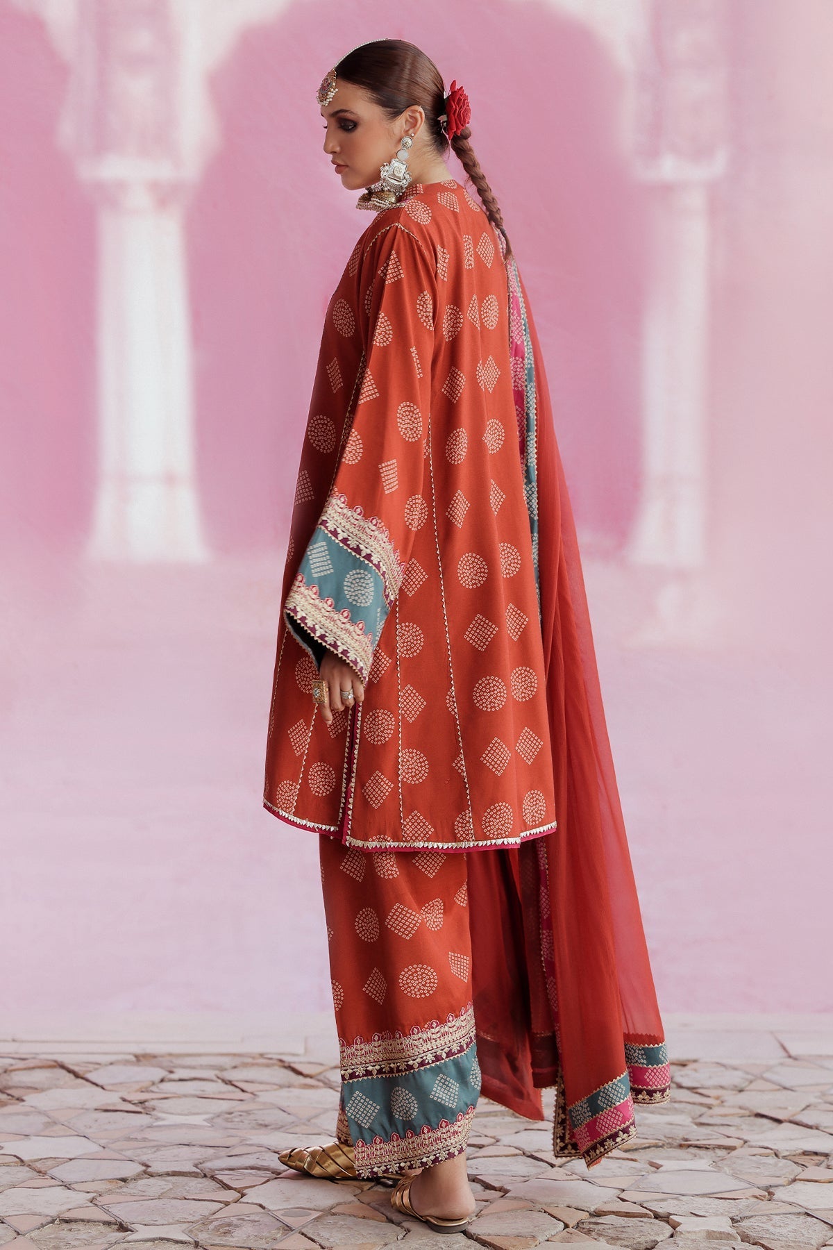 Charizma | Tabeer Chunnri Silk Collection 24 | CTW4-05 - Official Charizma stockist in UK - Sakeena London