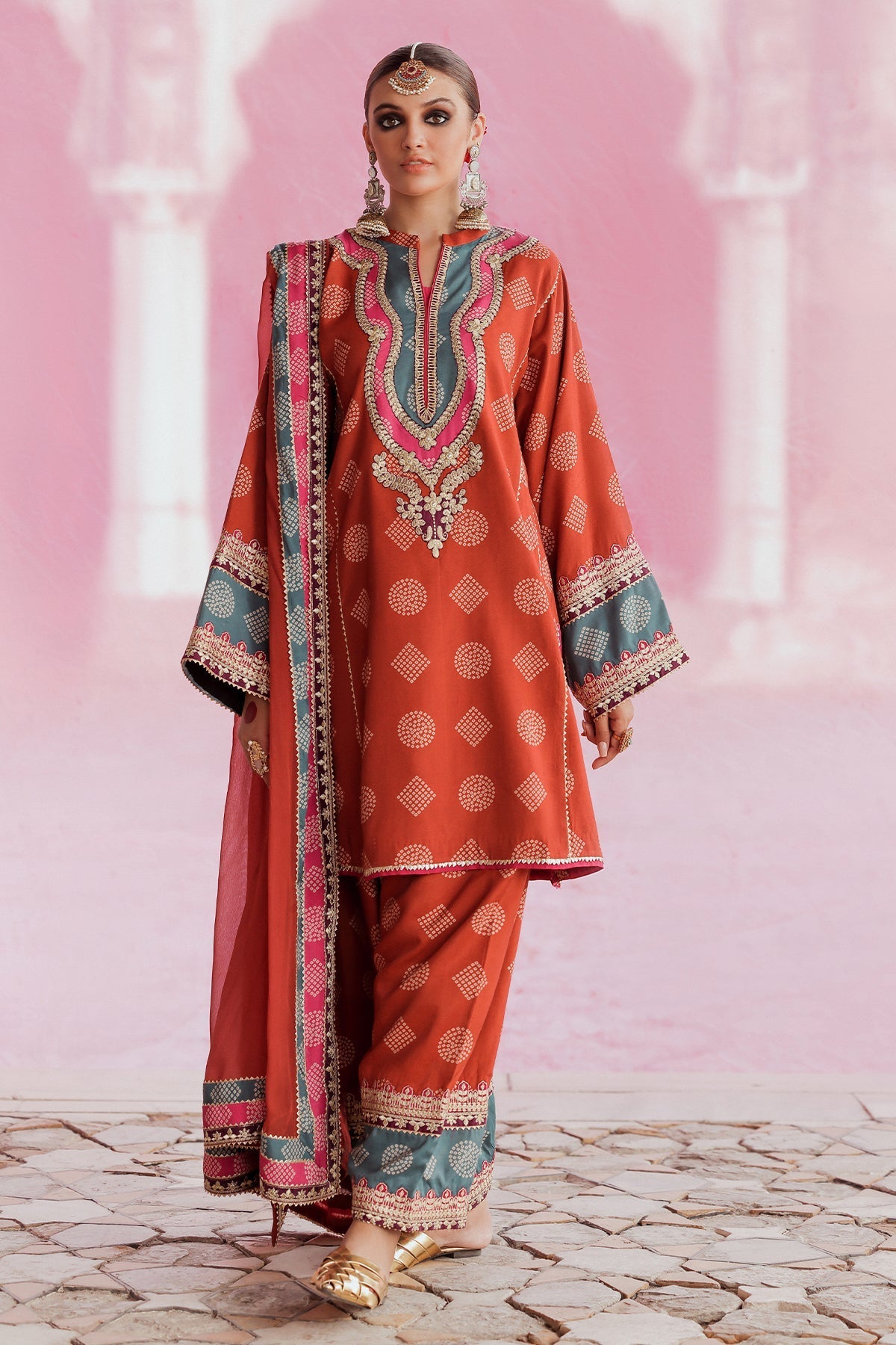 Charizma | Tabeer Chunnri Silk Collection 24 | CTW4-05 - Official Charizma stockist in UK - Sakeena London