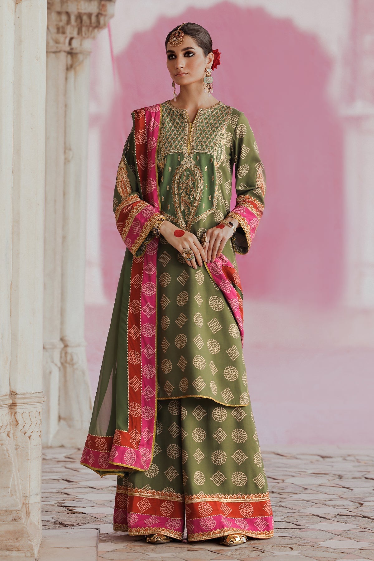 Charizma | Tabeer Chunnri Silk Collection 24 | CTW4-01 - Official Charizma stockist in UK - Sakeena London