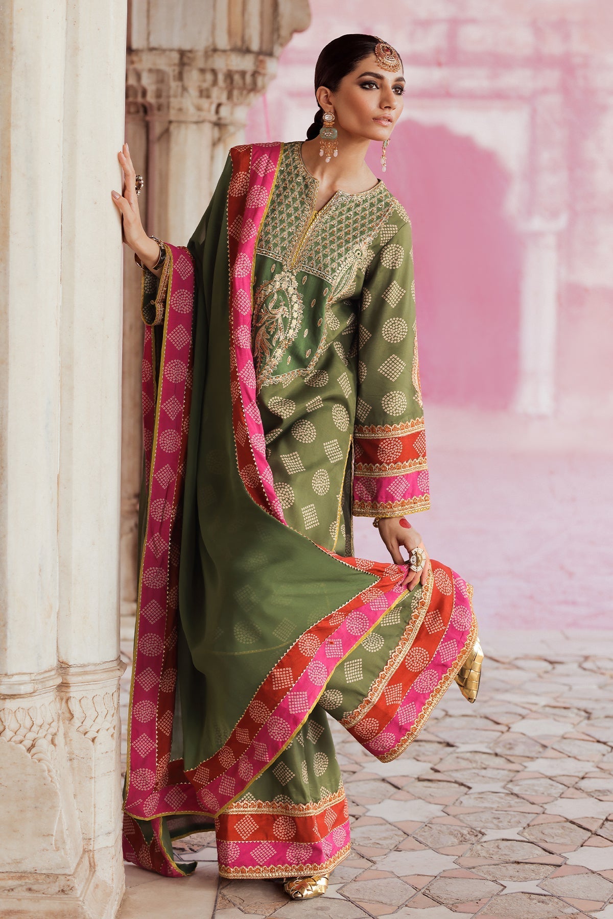 Charizma | Tabeer Chunnri Silk Collection 24 | CTW4-01 - Official Charizma stockist in UK - Sakeena London