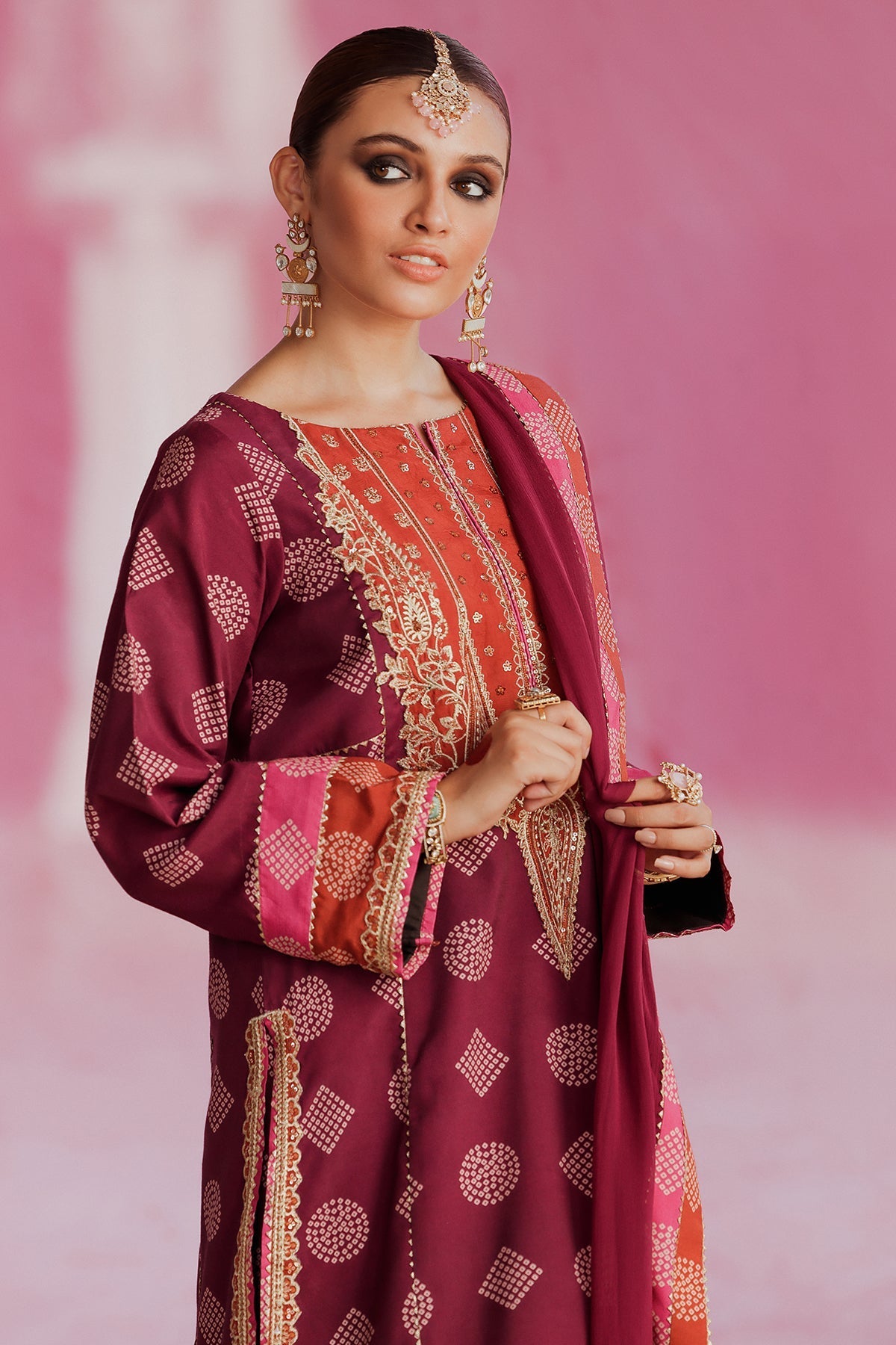 Charizma | Tabeer Chunnri Silk Collection 24 | CTW4-02 - Official Charizma stockist in UK - Sakeena London