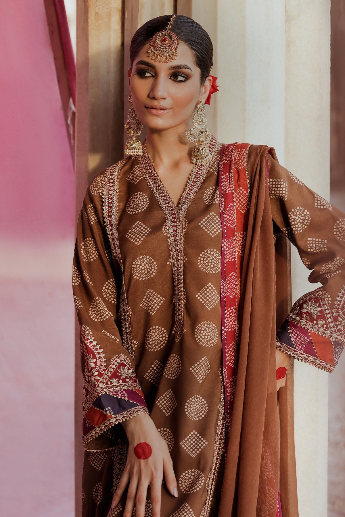 Charizma | Tabeer Chunnri Silk Collection 24 | CTW4-04 - Official Charizma stockist in UK - Sakeena London