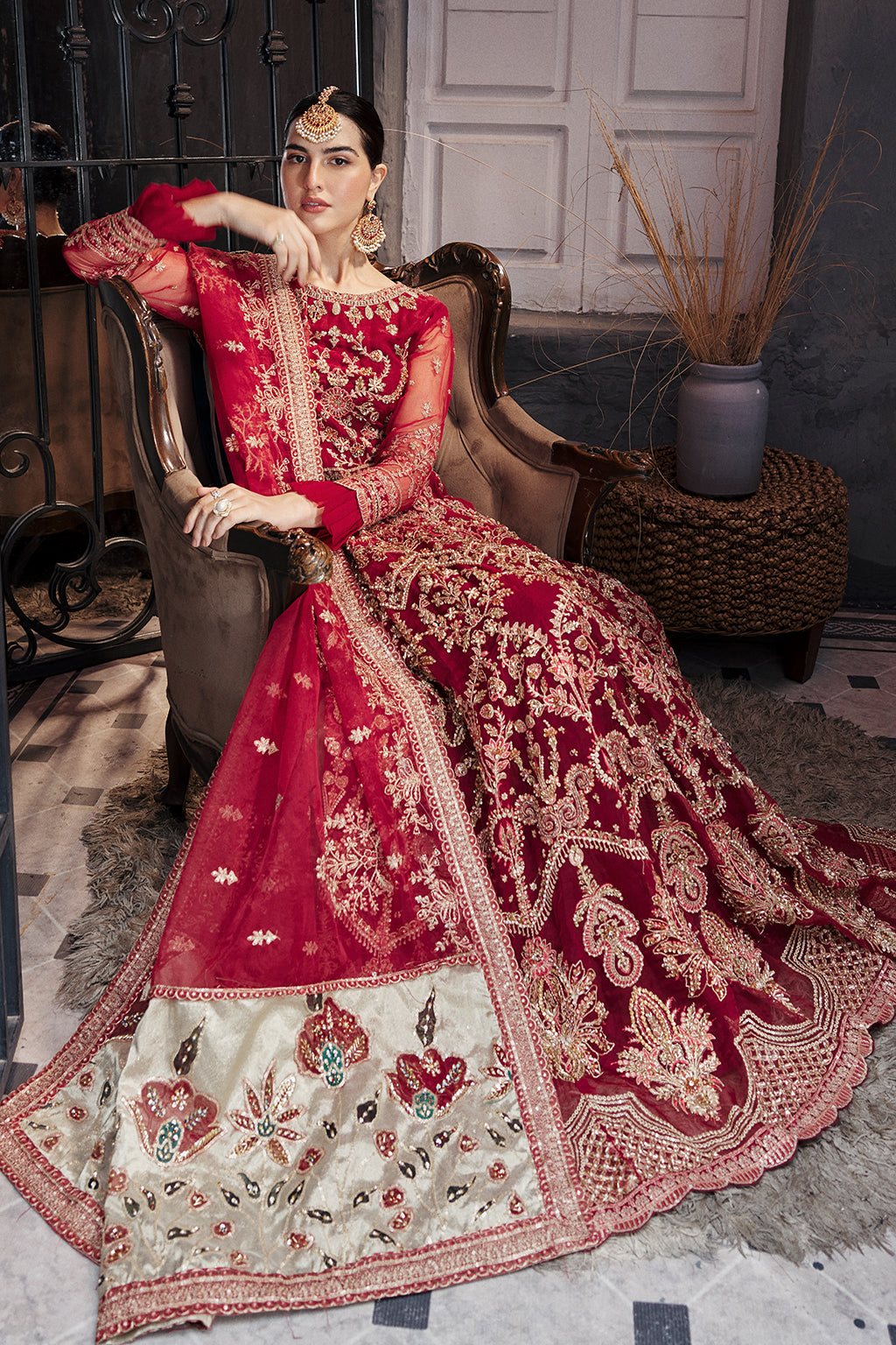 Emaan Adeel | Nawabzadi Wedding Dresses | NW-01 - Official Emaan Adeel stockist in UK - Sakeena London