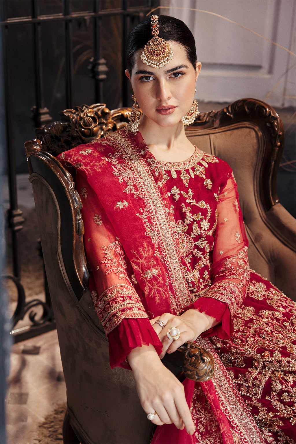Emaan Adeel | Nawabzadi Wedding Dresses | NW-01 - Official Emaan Adeel stockist in UK - Sakeena London