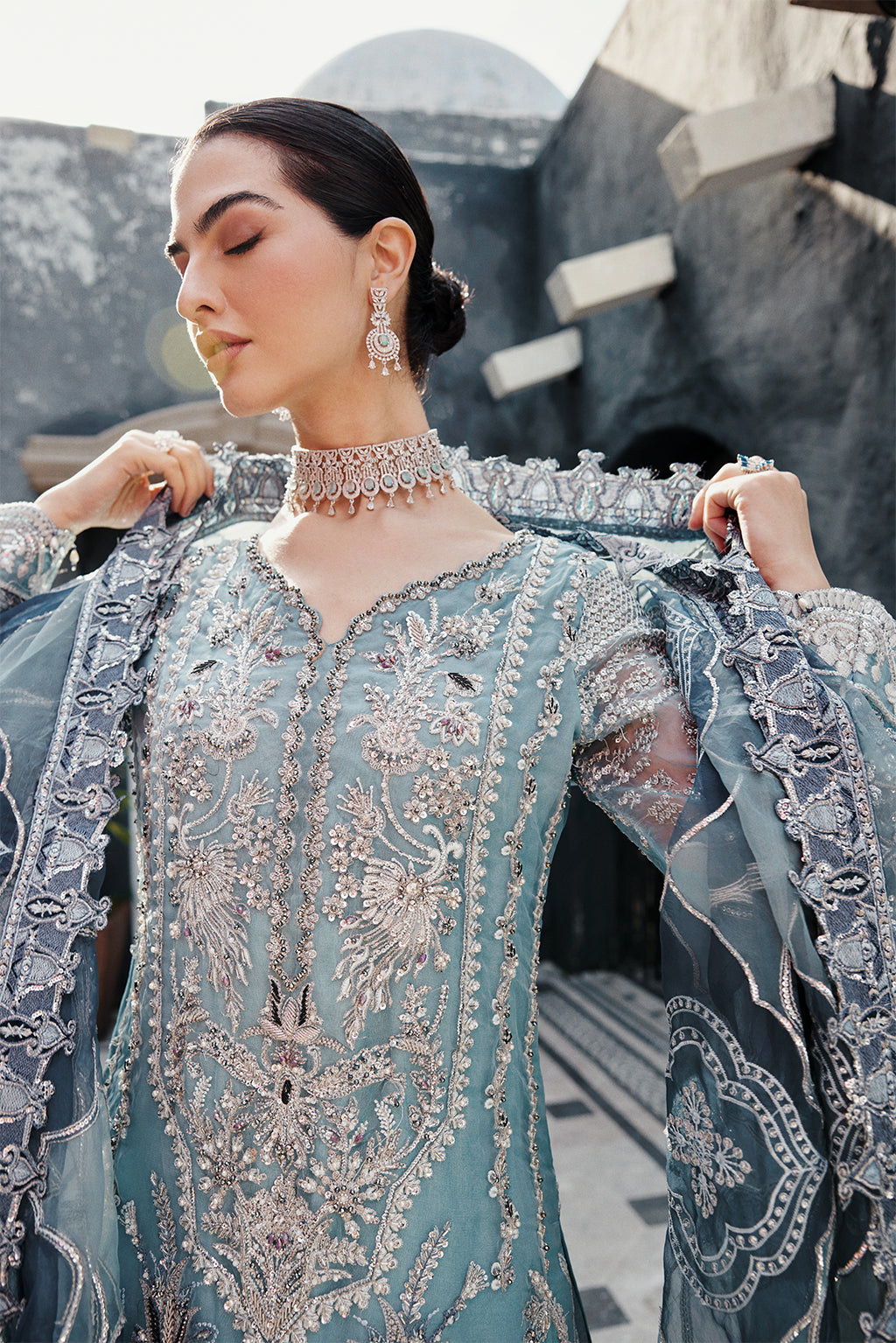 Emaan Adeel | Nawabzadi Wedding Dresses | NW-02 - Official Emaan Adeel stockist in UK - Sakeena London
