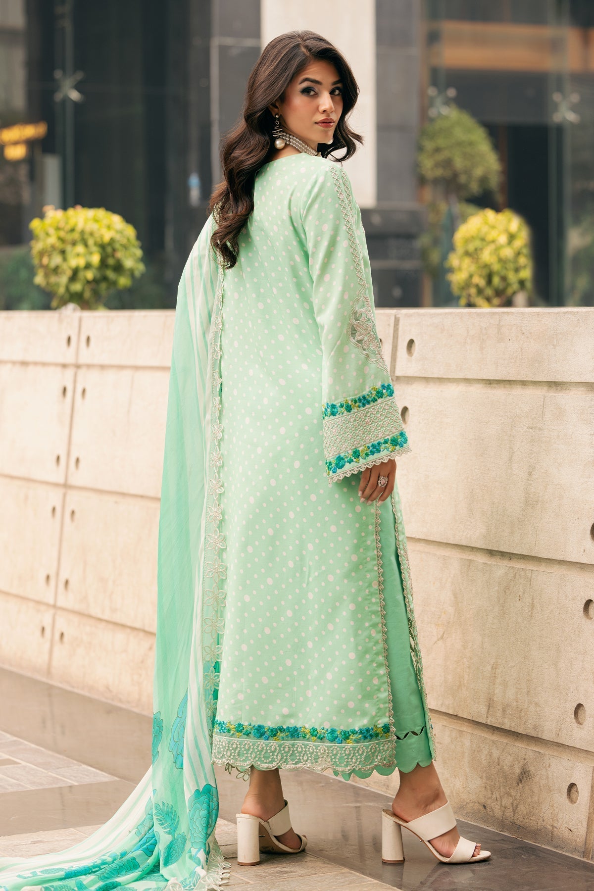 Charizma | Swiss Miss Voil Collection | CSM5-02 - Official Charizma stockist in UK - Sakeena London