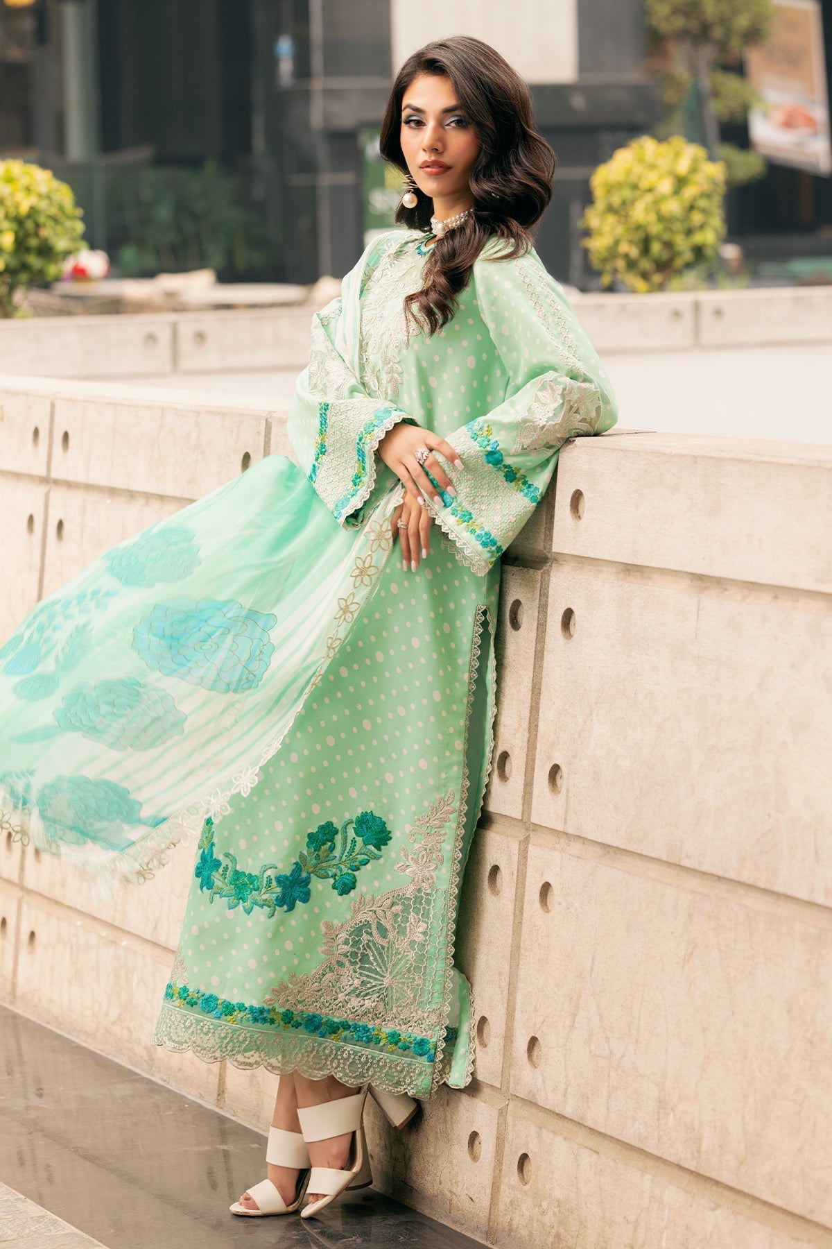Charizma | Swiss Miss Voil Collection | CSM5-02 - Official Charizma stockist in UK - Sakeena London