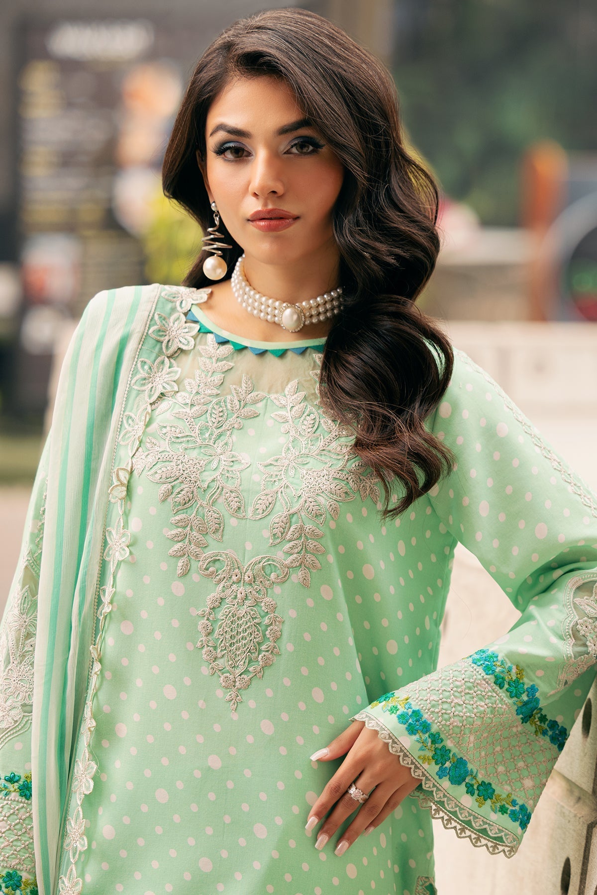 Charizma | Swiss Miss Voil Collection | CSM5-02 - Official Charizma stockist in UK - Sakeena London