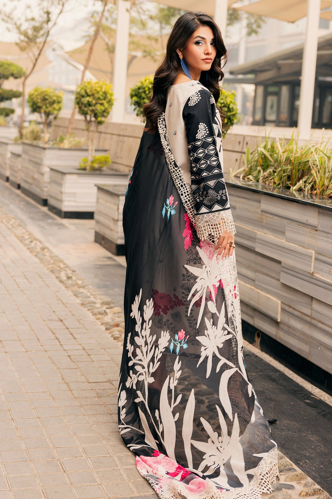 Charizma | Infinity Lawn | 3-PC Unstitched Embroidered Lawn Collection IN6-04