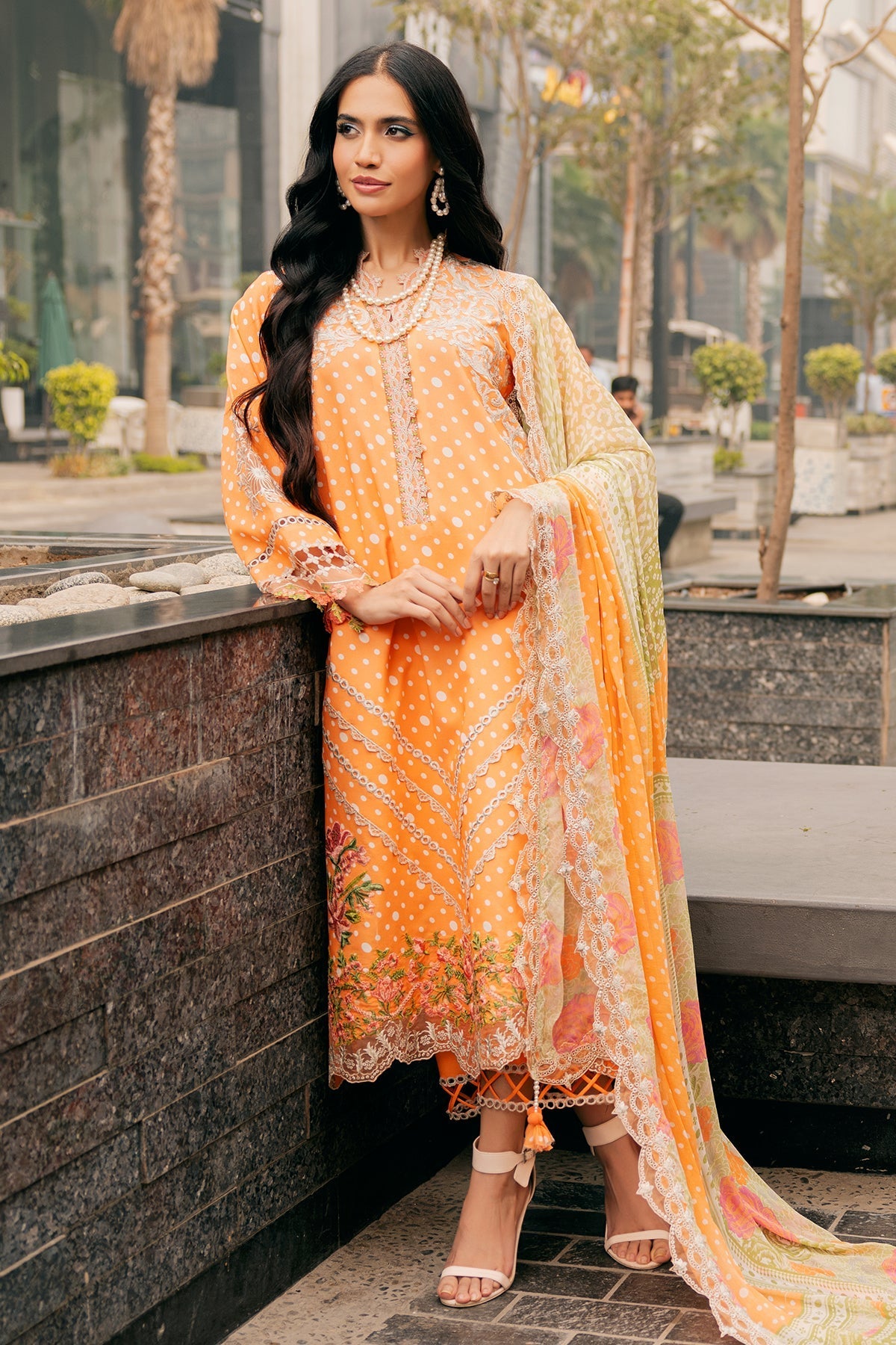 Charizma | Swiss Miss Voil Collection | CSM5-07 - Official Charizma stockist in UK - Sakeena London